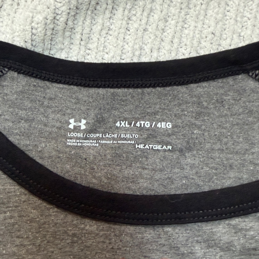 Under Armour Black and Gray Athletic Top Baltimore Orioles 4 XL - Picture 4 of 8